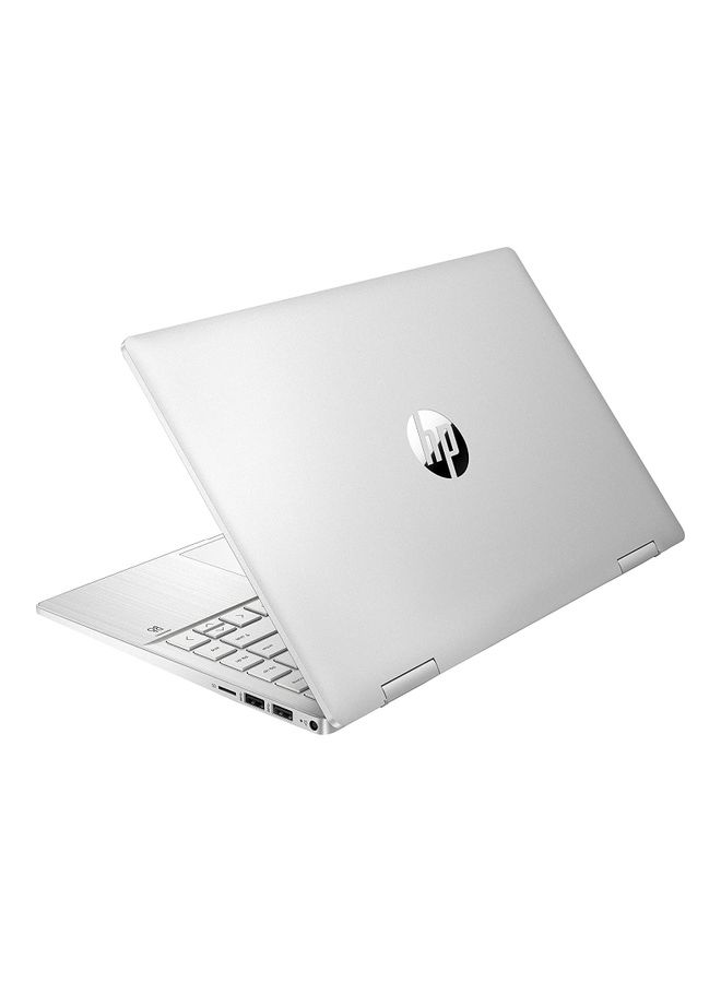 Pavilion x360 Convertible 2-In-1 (Upgraded Version) Laptop With 14-Inch Touch-Screen Display, Core i5 Processer/8GB RAM/512GB SSD/Intel XE Graphics English/Arabic ‎Natural Silver - v1659704623/N53339240A_7