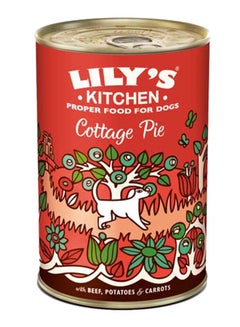 Lily's Dog Cottage Pie Wet Dog Food Multicolour 400grams 