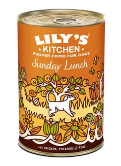 Lily's Sunday Lunch Wet Dog Food Multicolour 400grams  - Image 1