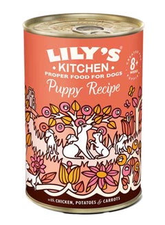 Lily's Chicken Puppy Recipe Multicolour 400grams  - Image 1