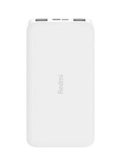 Xiaomi 10000.0 mAh Redmi Power Bank White  - Image 1