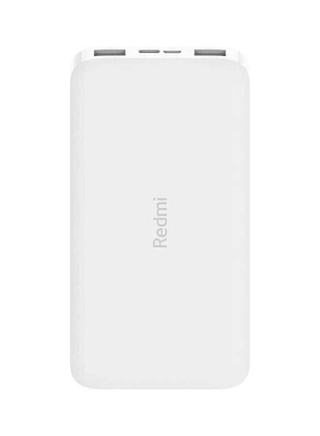 Xiaomi 10000.0 mAh Redmi Power Bank White  - Image 1