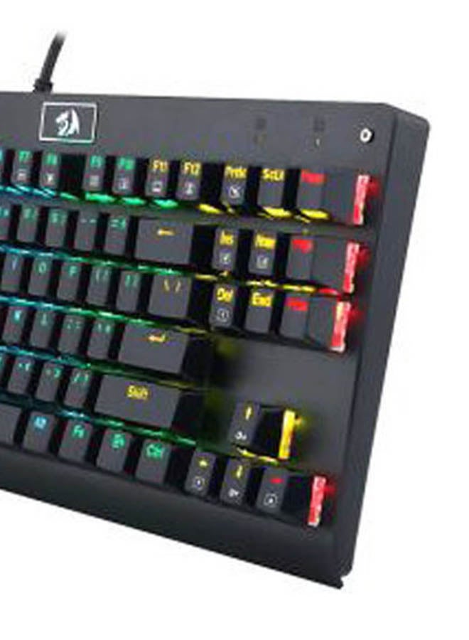 REDRAGON - K624P ELISE PRO RGB 60% Wireless 2.4Ghz / Bluetooth 5.0 / Wired Type C Gaming Mechanical Keyboard – Low Profile Red Switches (Black) - Image 1