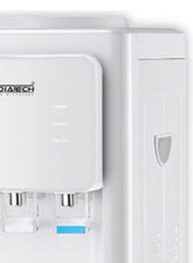 Mediatech - Water Dispenser with referigerator 2 Taps Cold and hot MT-WD2524R Silver - Image 1
