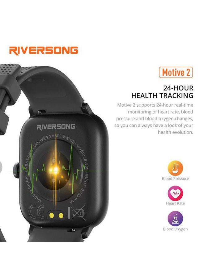 RIVERSONG Motive2 Smart Watch Black  - Image 2