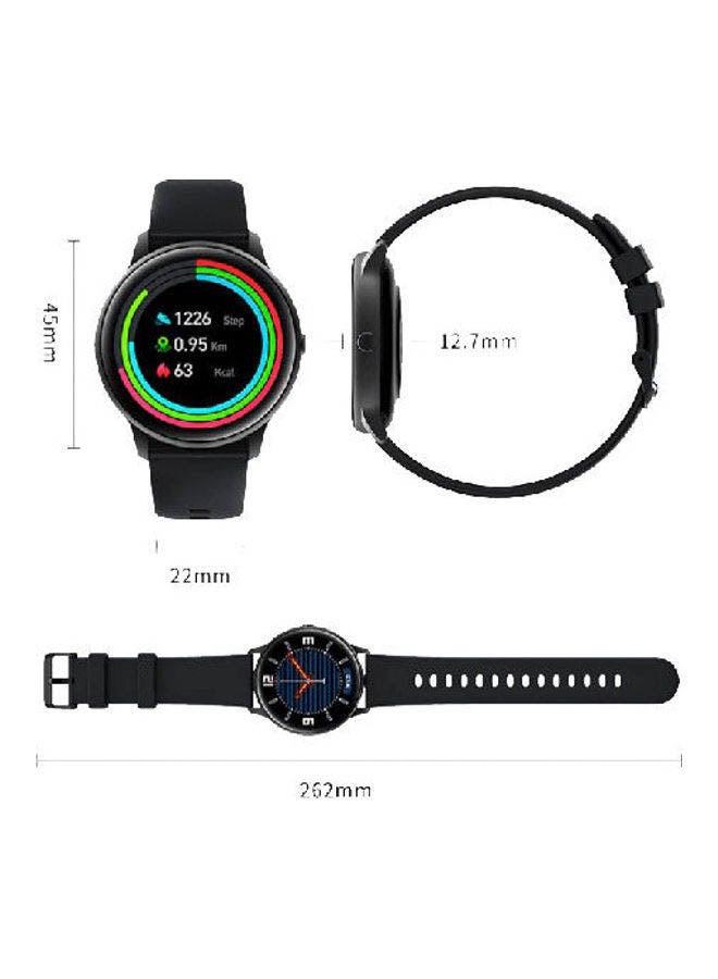 إيميلاب ساعة ذكية دائرية طراز KW66 أسود - Image 2