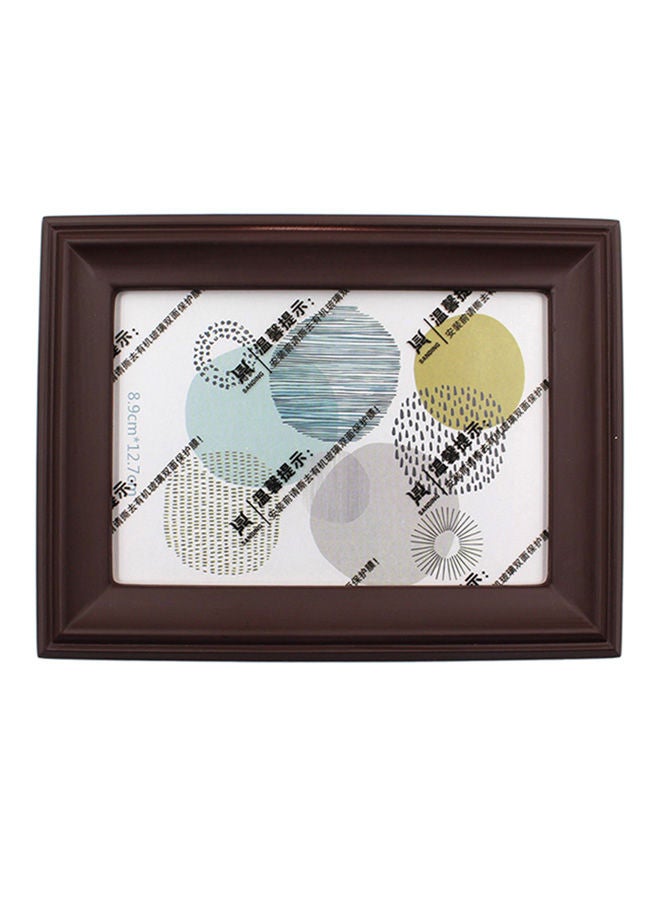 Amal - Solid Wooden Photo Frame Brown 10.2 x 15.2centimeter - Image 1
