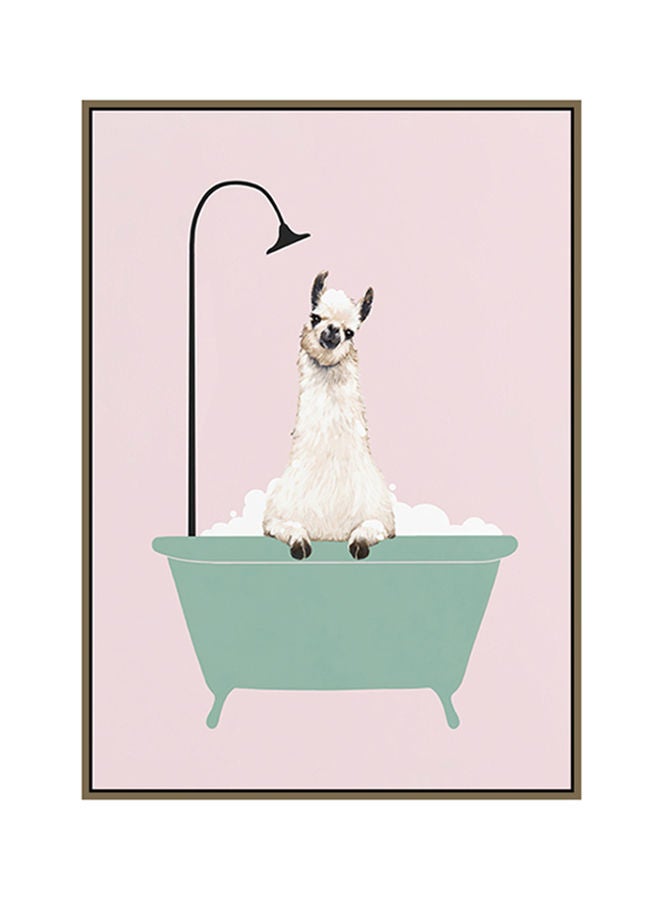 DECOREK - Framed Durable Stylish Canvas Printing Multicolour - Image 1