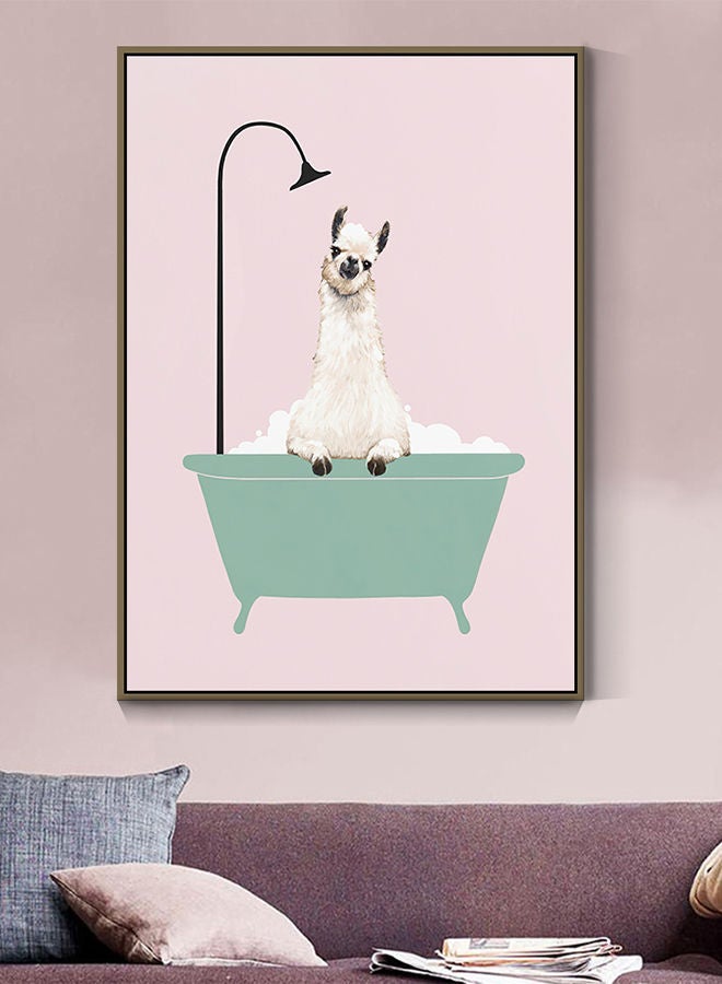 DECOREK - Framed Durable Stylish Canvas Printing Multicolour - Image 1