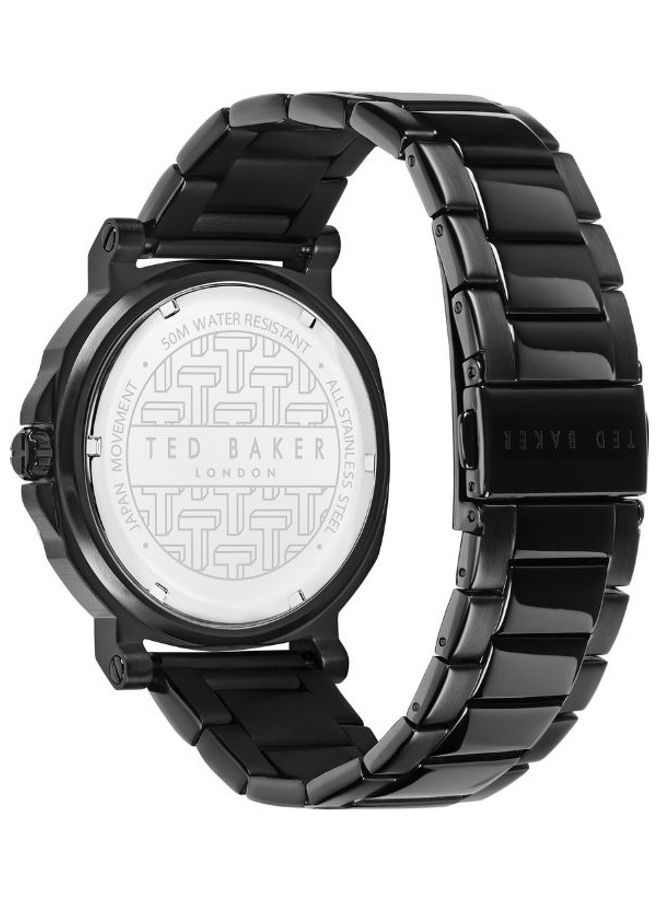 Men's Actonn Round Analog Wrist Watch T TBKPACS203 - 44mm - Black - v1659753388/N53339284A_2