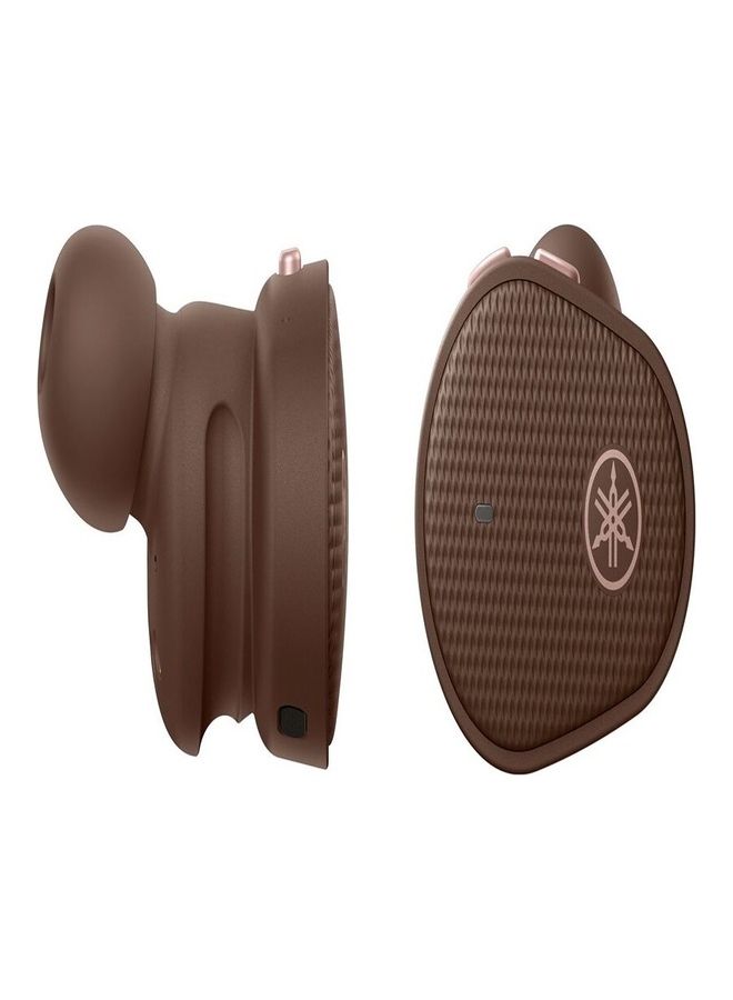 YAMAHA True Wireless Earbuds Brown 
