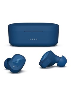 belkin Belkin SOUNDFORM Play True Wireless Earbuds, Wireless Earphones with 3 EQ Presets, IPX5 Sweat and Water Resistant, 38 Hours Play Time for iPhone, Galaxy, Pixel and More Blue Blue  - Image 1
