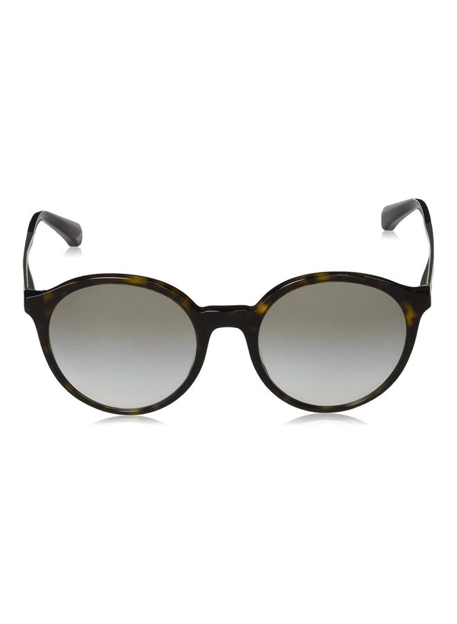 EMPORIO ARMANI Round Sunglasses EA4134F 50268E - Lens Size: 53mm - Havana - Image 2