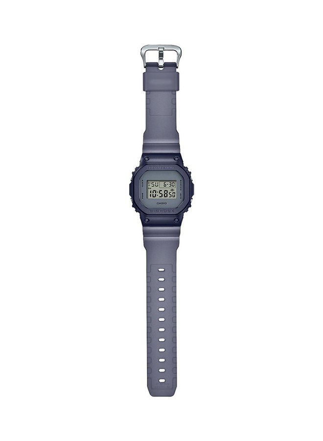 G-SHOCK Men's Resin Strap Square Shape Digital Wrist Watch GM-5600MF-2DR - 43mm - Grey  - Image 3