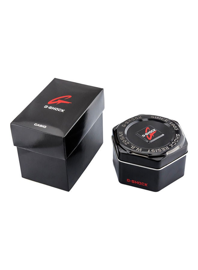 جي شوك Men's Resin Strap Square Shape Digital Wrist Watch DW-5600HR-1D - 43mm - Black - Image 4