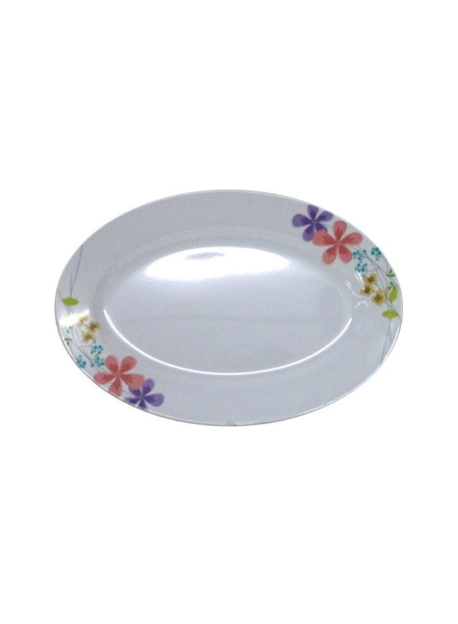 Royalford Melamine Plate White 9.5inch 