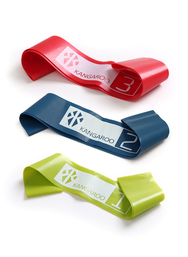 KANGAROO 3-Piece Resistance Bands Set 30cm - Image 2