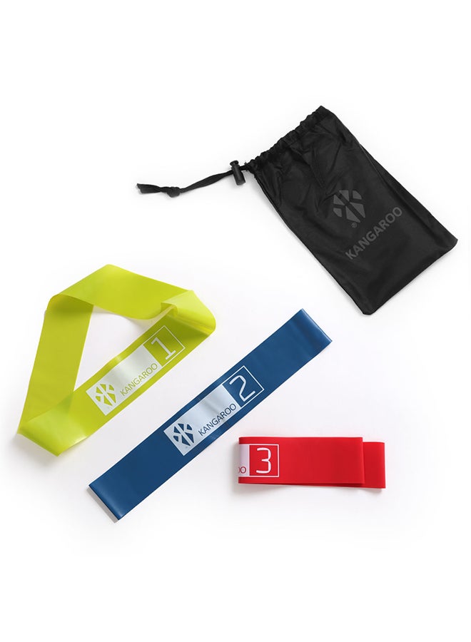 KANGAROO 3-Piece Resistance Bands Set 30cm - Image 4