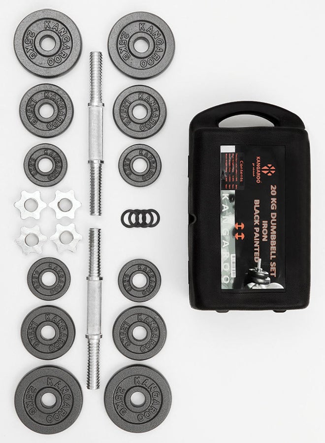 Iron Bag Dumbbell Set 20kg