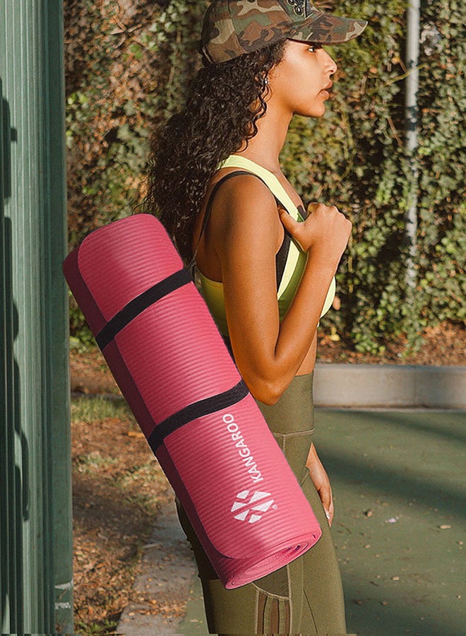KANGAROO Yoga Mat With Bag 183x61x1.5cm 183x61x1.5cm  - Image 4
