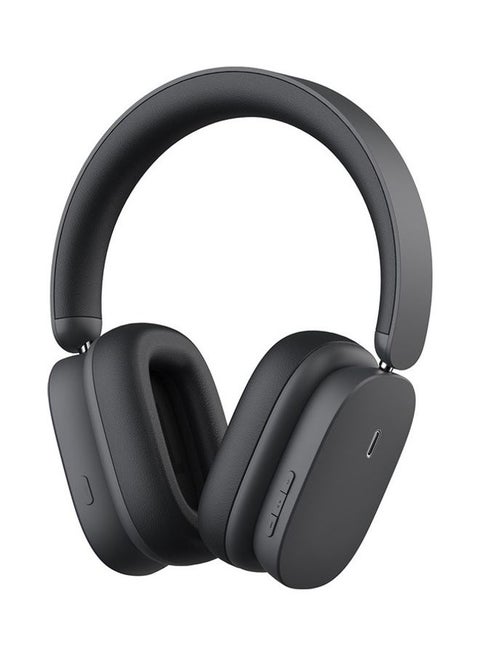 Bowie H1 Noise-Cancelling Wireless Headphones 4-mics Bluetooth V5.3 40db Active Noise Cancellation, 70h Battery Life, 40mm Driver Unit Grey Grey