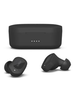 belkin Soundform Play True Wireless Earbuds Wireless Earphones with 3 EQ Presets IPX5 Sweat and Water Resistant 38 Hours Play Time for iPhone Galaxy Pixel Black  - Image 1
