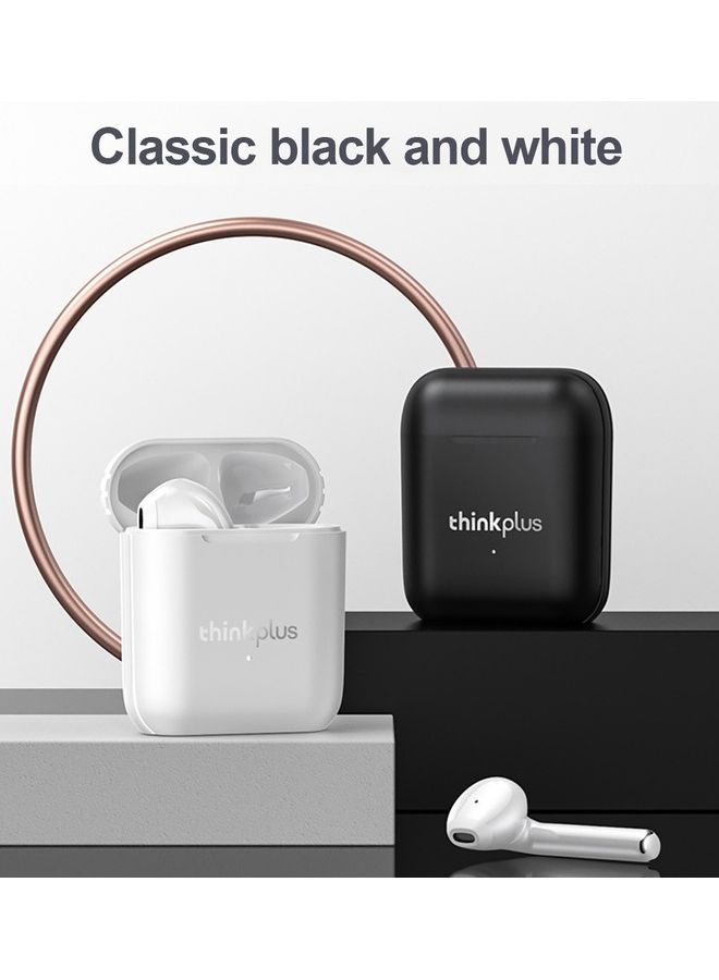 Thinkplus New Version LP2 True Wireless BT Headphone Semi-in-ear Sport Earbuds BT5.1 Chip 13mm Composite Unit White
