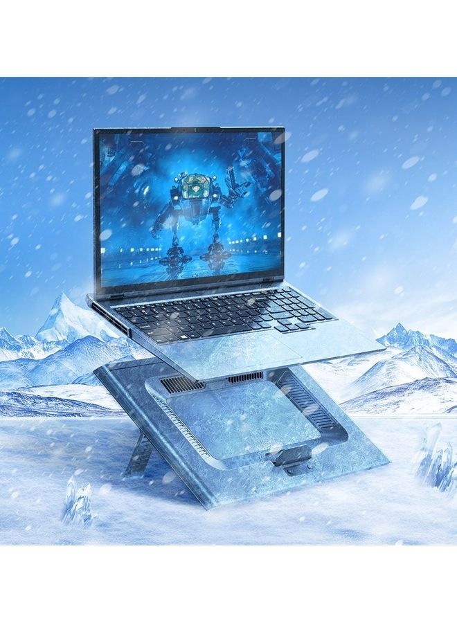Thermocool Laptop Stand Heatsink, Cooling Fan | Compatible with 13" to 21" Laptops | Grey