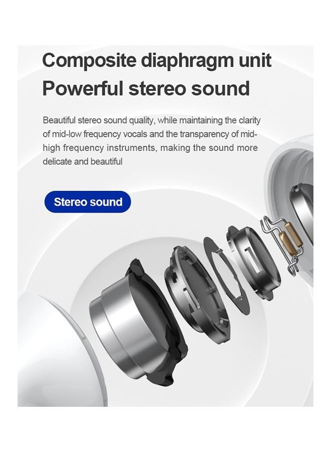 نوكيا سماعات إيربادز ترو رياضية لاسلكية لون أبيض - Image 5