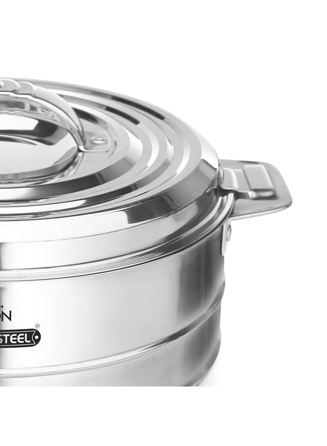Milton Fortuner Stainless Steel Casserole Silver 3.3Liters  - Image 3
