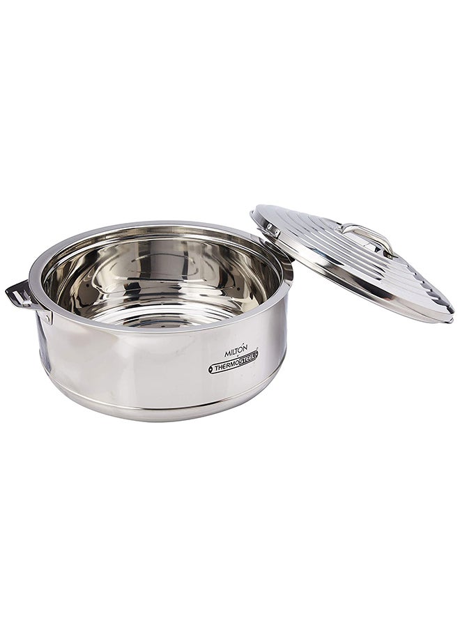 Milton Galaxia Stainless Steel Casserole Silver 4.56Liters  - Image 2