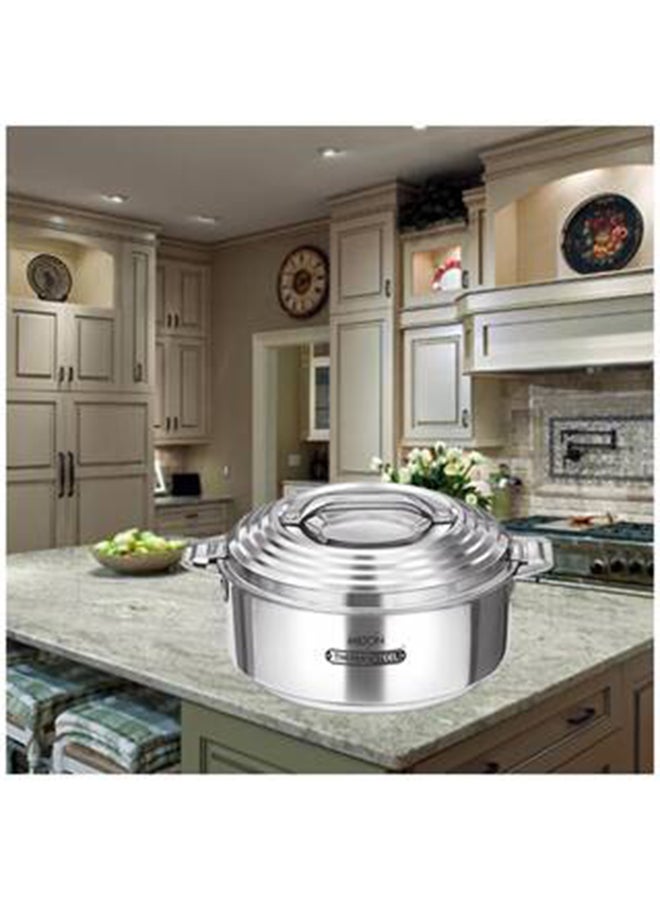 Milton Galaxia Stainless Steel Casserole Silver 4.56Liters  - Image 3