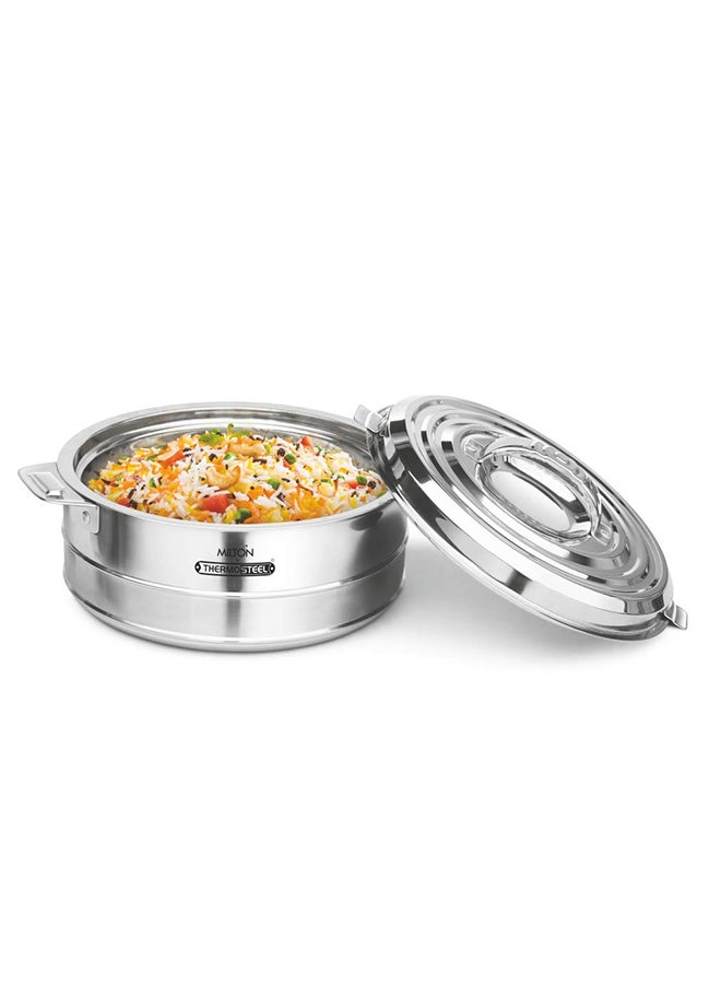 Milton Fortuner Stainless Steel Casserole Silver 3.3Liters  - Image 4