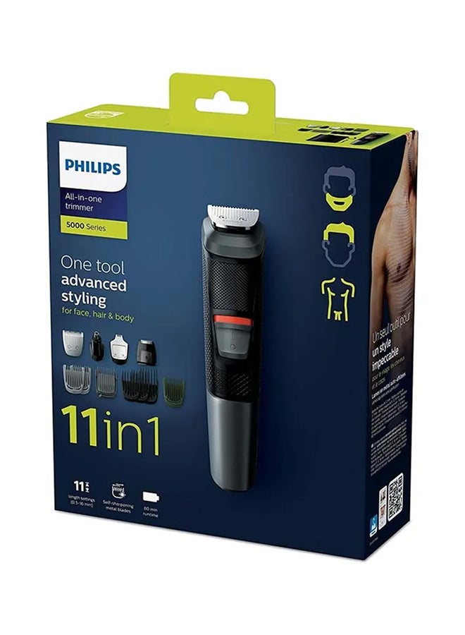 11 in 1 Multigroom Series 5000 Trimmer - MG5730/33, 2 Year Warranty Black - v1659945278/N14082229A_8