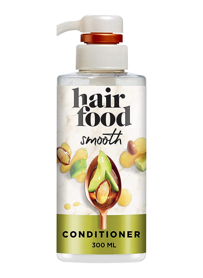 Hair Food Sulfate Free Conditioner, Dye Free Smoothing Treatment With Argan Oil And Avocado 300ml  - Image 1