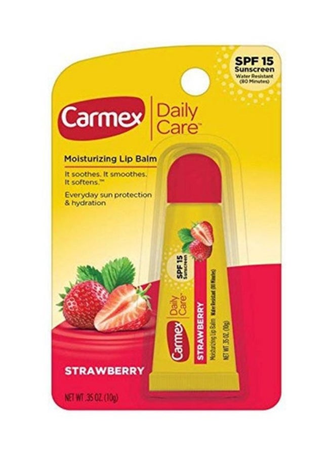 CARMEX - Moisturizing Lip Balm Strawberry SPF 15 10grams - Image 1