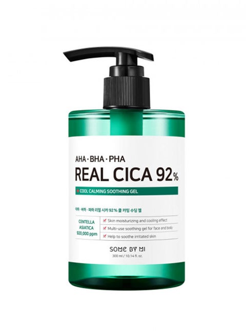 Aha-Bha-Pha Real Cica 92% Cool Calming Soothing Gel Green 300ml