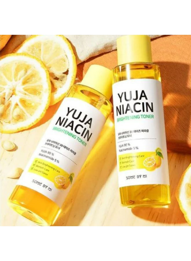 Some by Mi Yuja Niacin 30 Days Miracle Brightening Toner Yellow 150ml  - Image 2