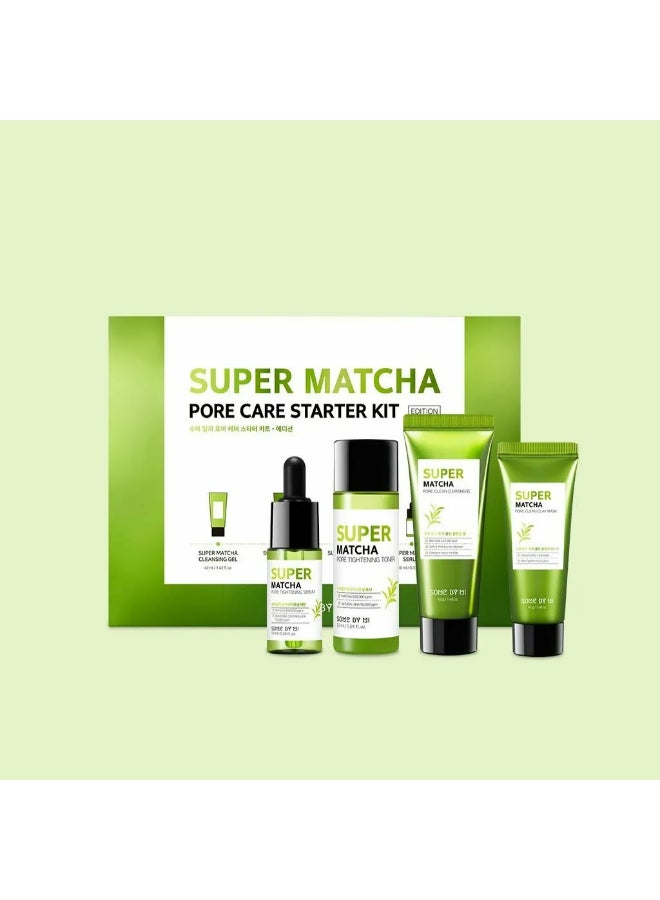Some by Mi Super Matcha Pore Care Starter Kit Green - Image 1