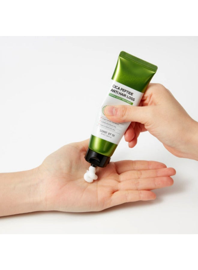 Some by Mi Cica Peptide Anti Hair Loss Derma Scalptreatment Green 50ml  - Image 2