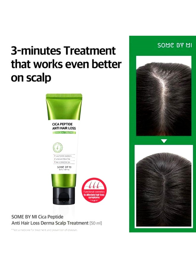 Some by Mi Cica Peptide Anti Hair Loss Derma Scalptreatment Green 50ml  - Image 3
