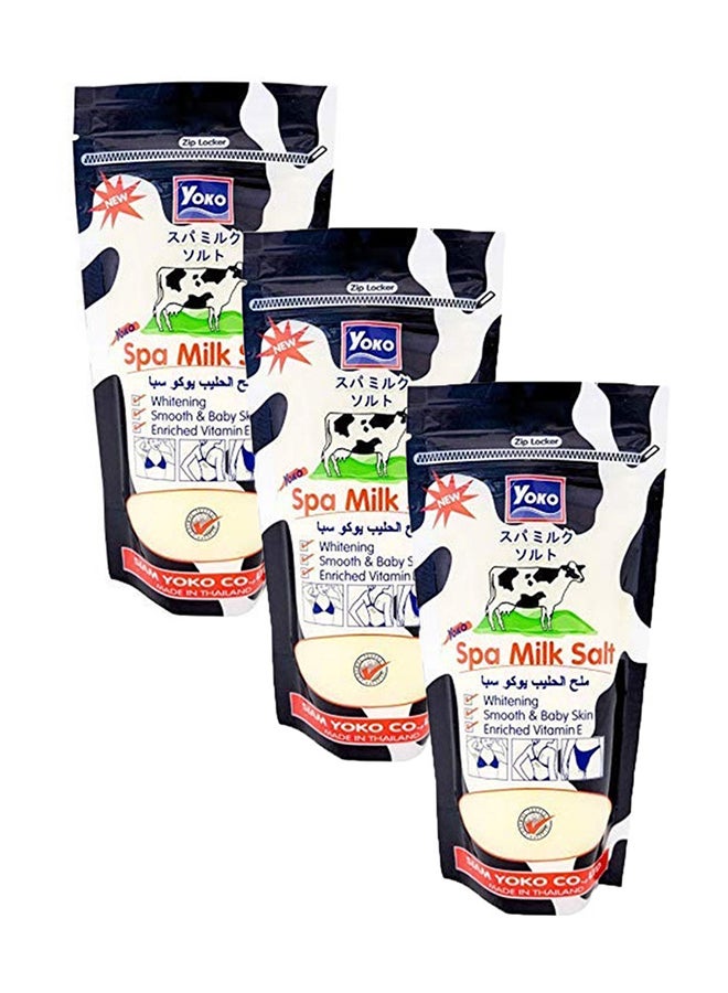 YOKO - Pack of 3 Spa Milk Salt 3 X 300grams - Image 1