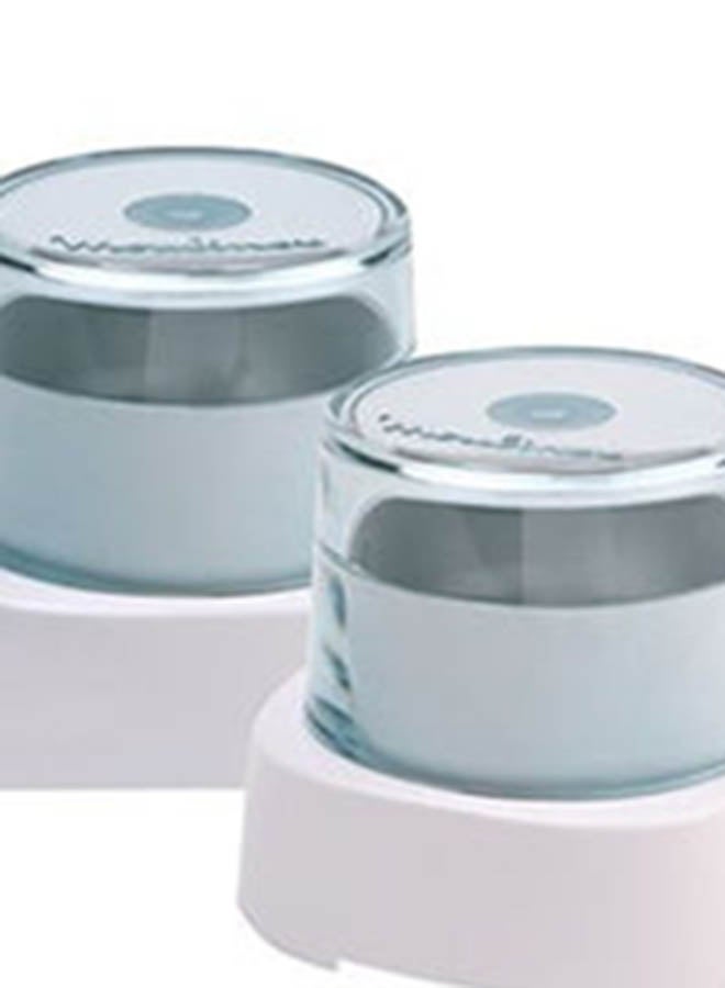 Moulinex - Genuine Blender With Grinder And Grater, 1.5 L 400 W LM2421EG White - Image 1