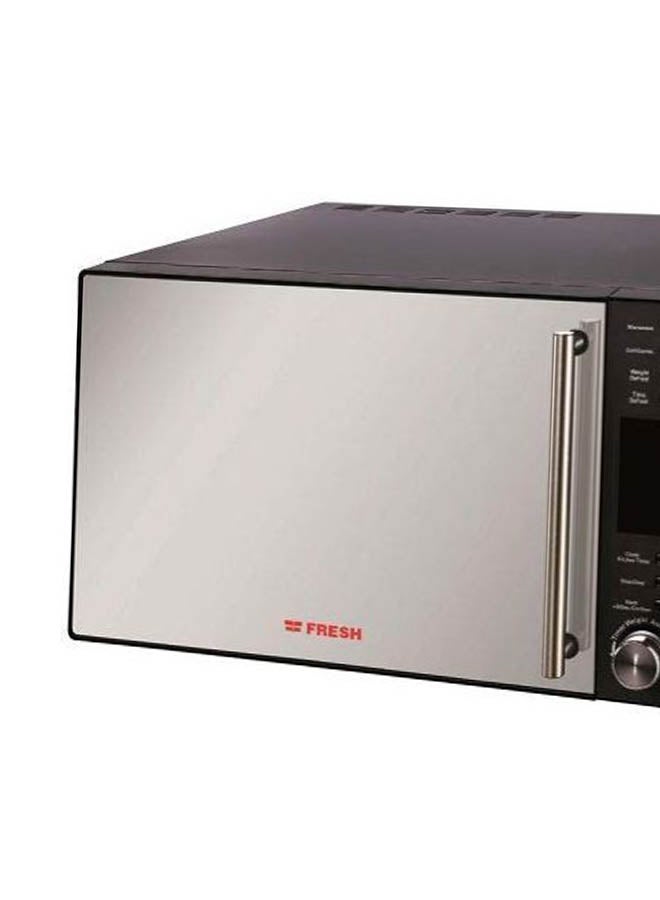 فريش فرن ميكرويف يوضع على سطح الطاولة مزود بشواية 28 L 900 W FMW-28ECGB أسود/فضي  - Image 3
