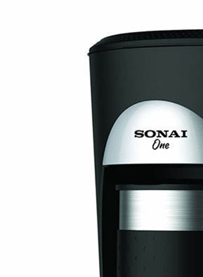 Sonai - SONAI Coffee Machine with Travel Mug, 460 Watt, Black - SH-1211 0 L 460 W SH-1211 Black/Silver - Image 1