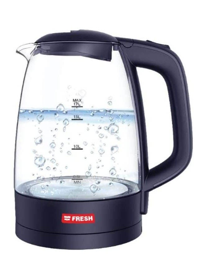 Fresh Glass Electric Kettle 1.7 L 2200 W EGK17000 multicolour - Image 3