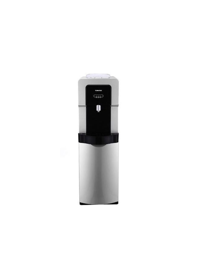 TORNADO Free Standing Hot And Cold Water Dispenser With Cabinet WDM-H40ABE-SB Black x Silver  - Image 1