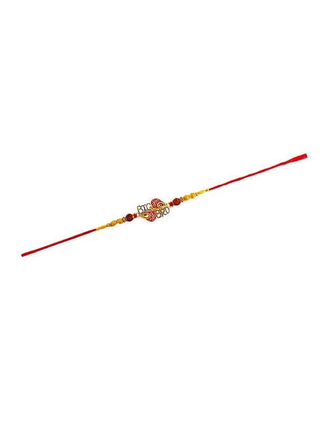 Designer Handcrafted Rakhi Multicolour