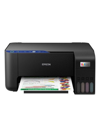 Ecotank L3251 Home Ink Tank Printer, A4 Color 3-in-1 Printer with Wi-Fi Direct, 5760 x 1440 DPI Resolution, 10 Pages/min Print Speed, USB/WiFi, 100 Sheets Paper Tray Capacity Black - v1660031083/N53326796A_1
