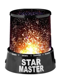 Quattro Star Sky Starry Night Light Amazing LED Colorful Gift For Children Kids Baby Sleep Romantic LED Projection Lamp Master Table Light Projector Desk Night Lamp Bedroom LED Night Light Black  - Image 2
